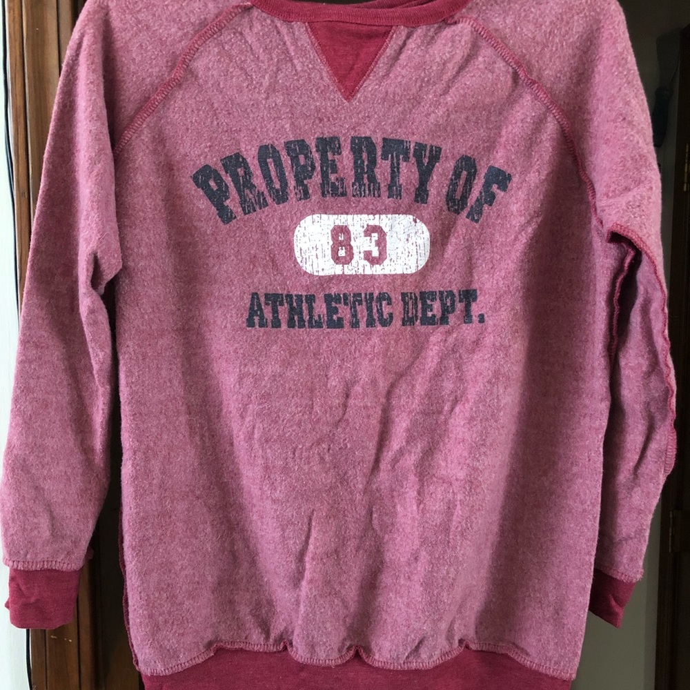 Cute Pink Athletic Sweater
